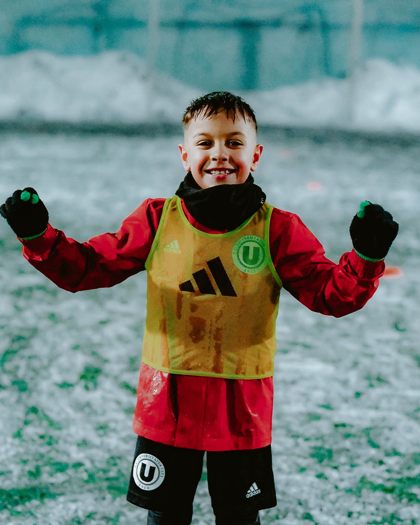 Echipa 2018 Negru pe terenul de fotbal